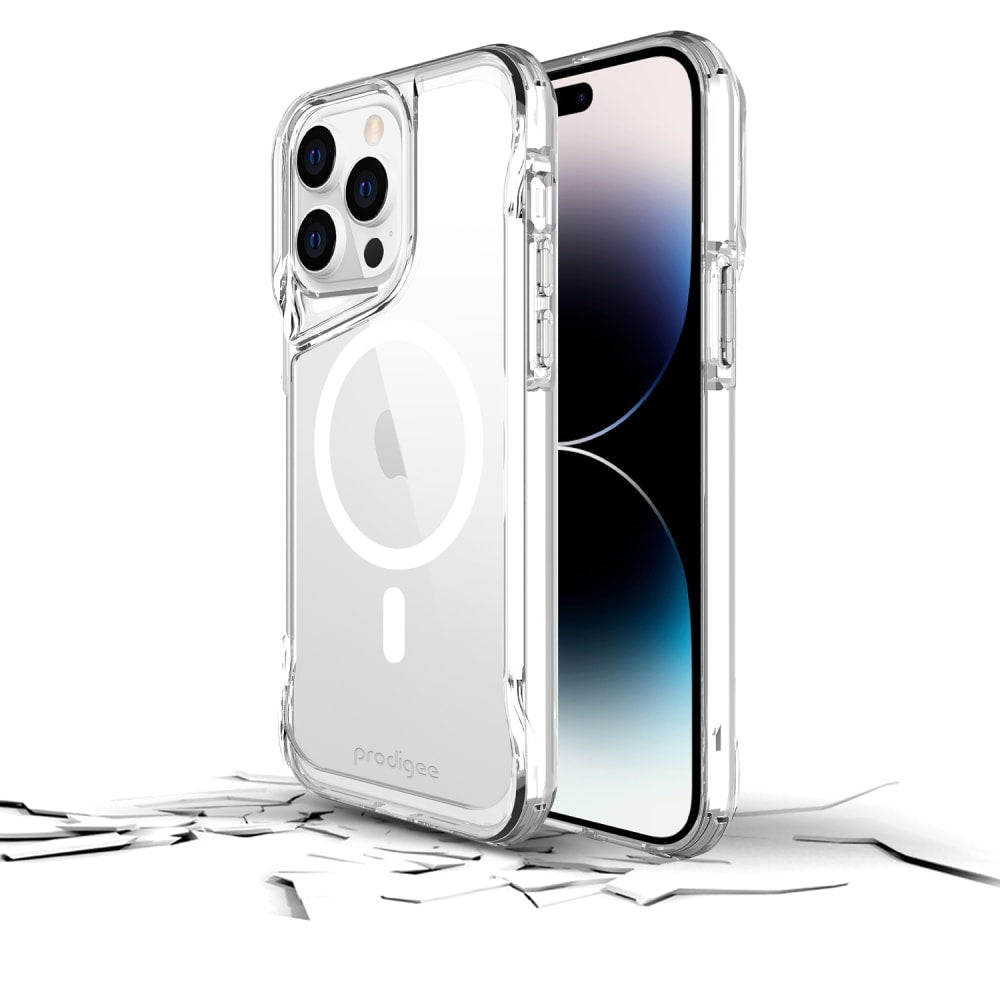 prodigee Hero Case for Apple iPhone 15 Pro Clear