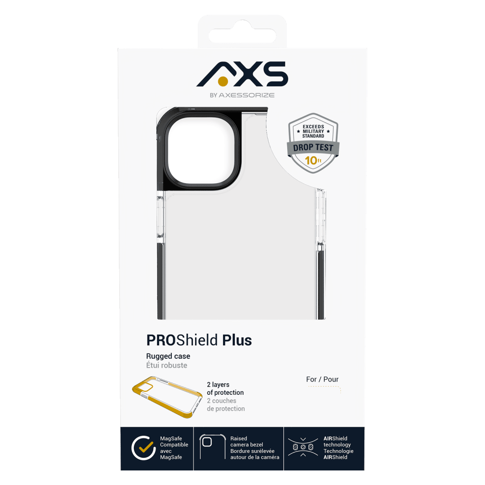 AXS PROShield Plus MagSafe Case for Apple iPhone 15 Black