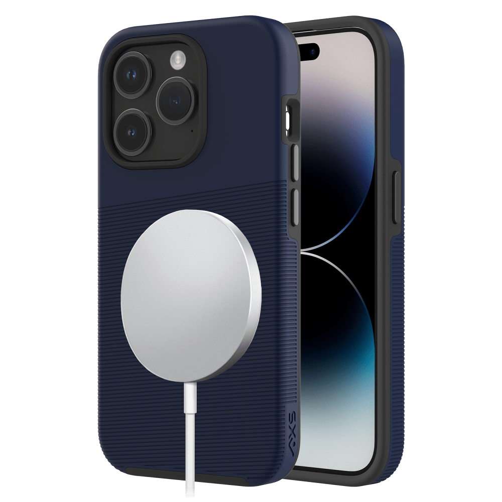 AXS PROTech Plus MagSafe Case for Apple iPhone 15 Pro Blue