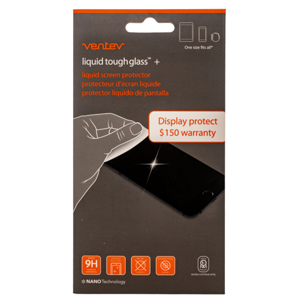 Ventev liquid toughglass plus Screen Protection $150