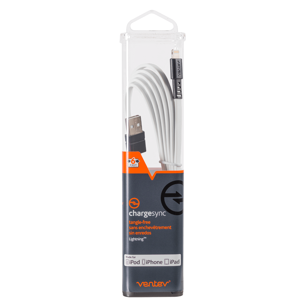 Ventev chargesync USB A to Apple Lightning Cable 6ft