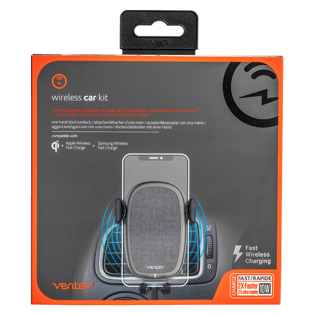 Ventev wireless car kit Wireless Charging Vent Mount 10W
