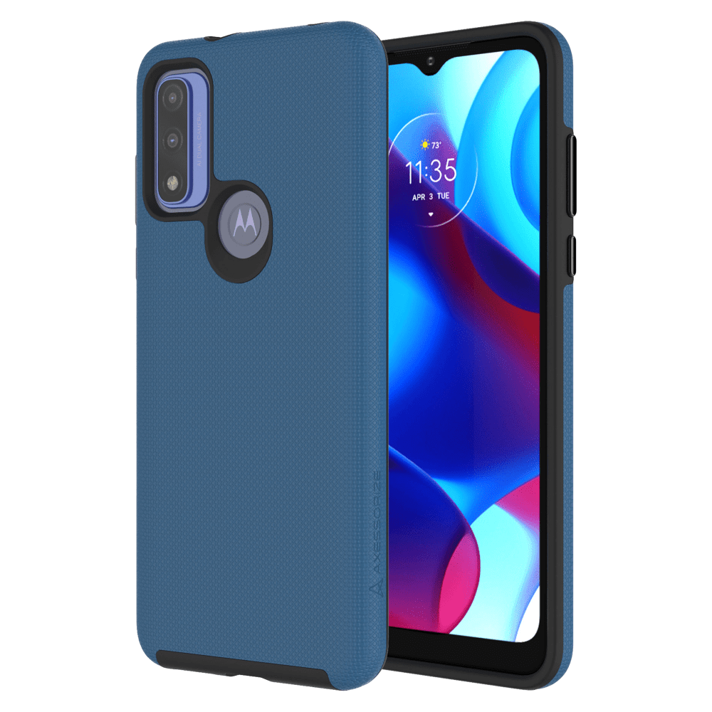 PROTech Case and Glass Screen Protector for Motorola Moto G Pure