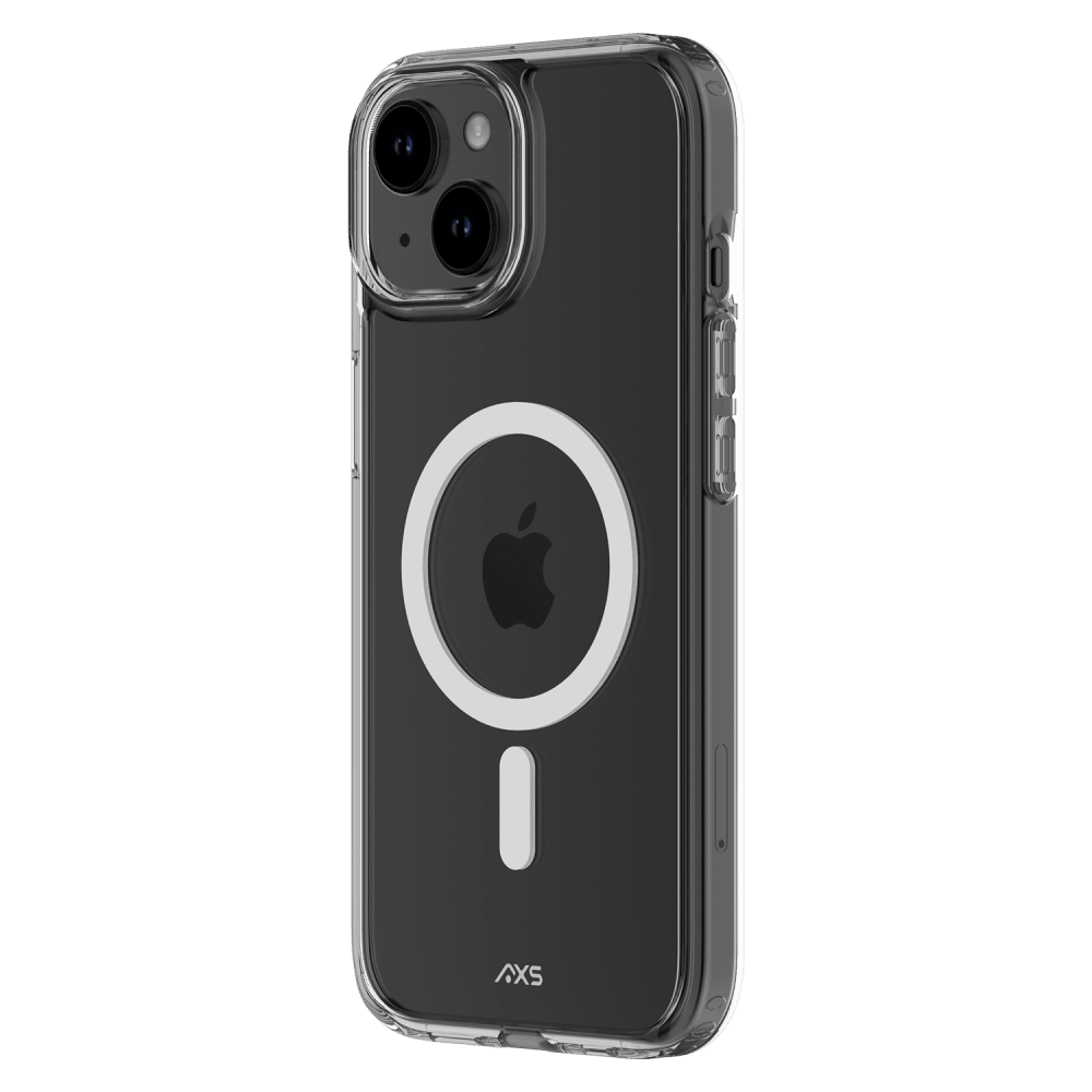 AXS ULTRA CLEAR MagSafe Case and Glass Screen Protector for Apple iPhone 15