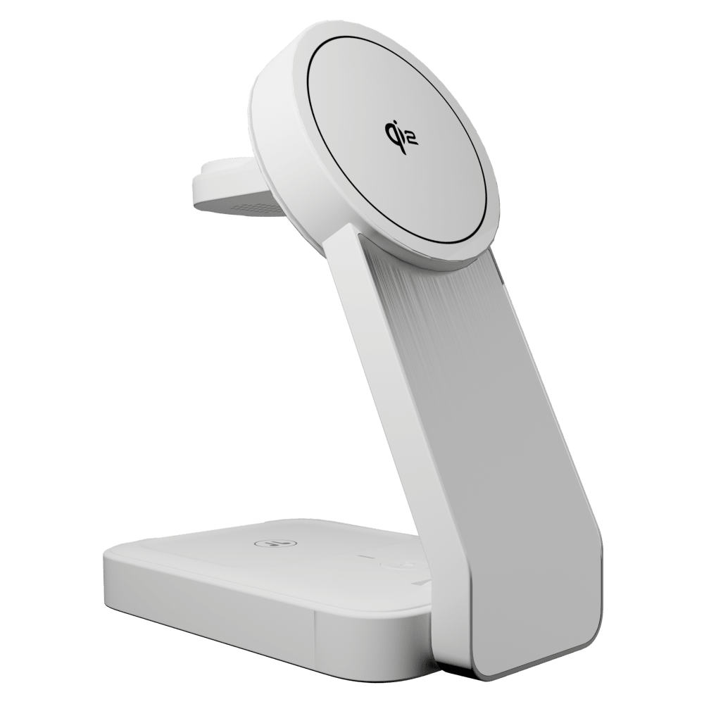 Cellhelmet Qi2 3 in 1 Charging Station with 3in Charging Cable