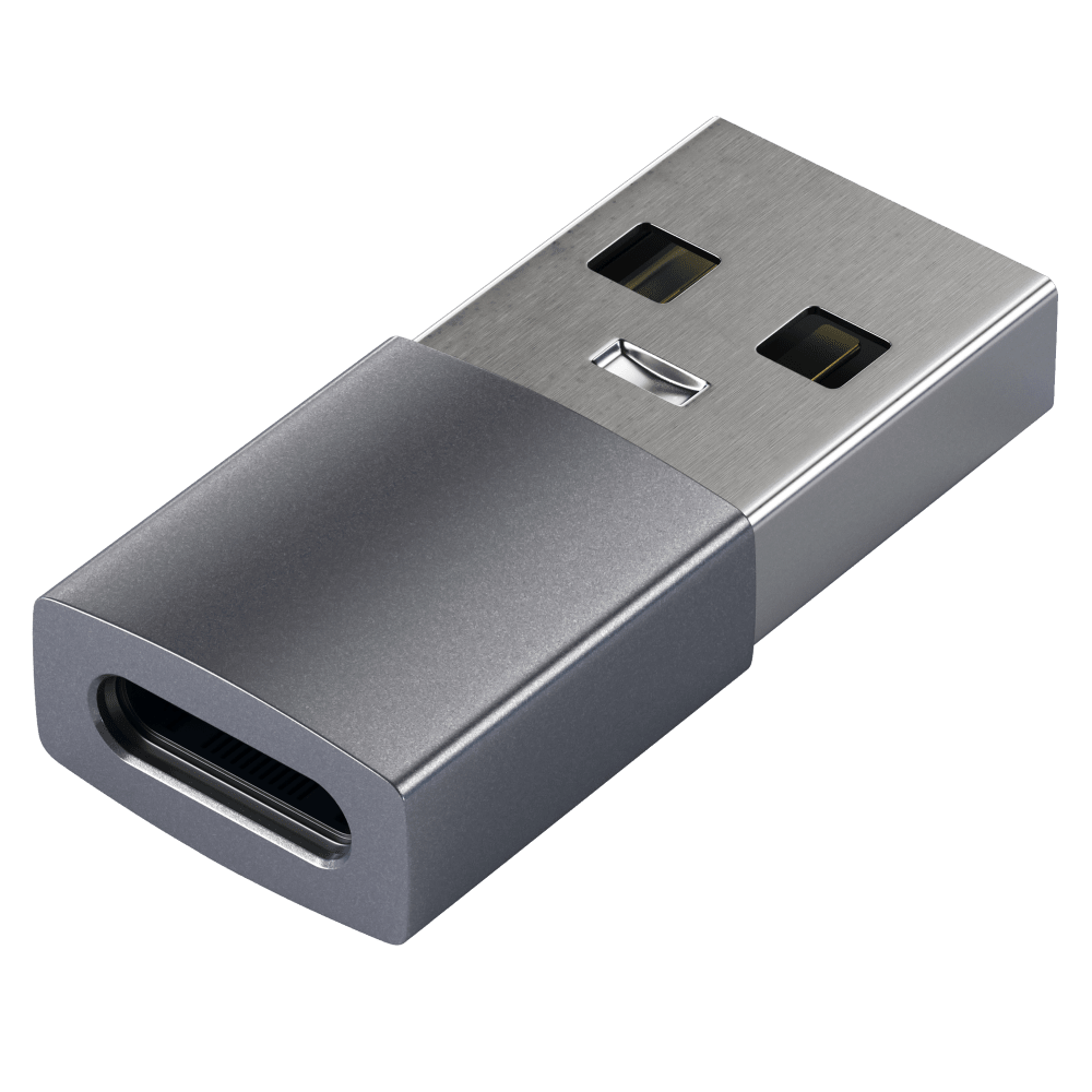 Satechi Aluminum USB A 3.0 to USB C Adapter