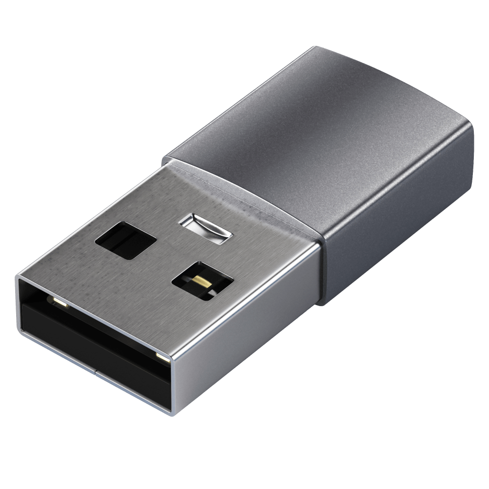 Satechi Aluminum USB A 3.0 to USB C Adapter