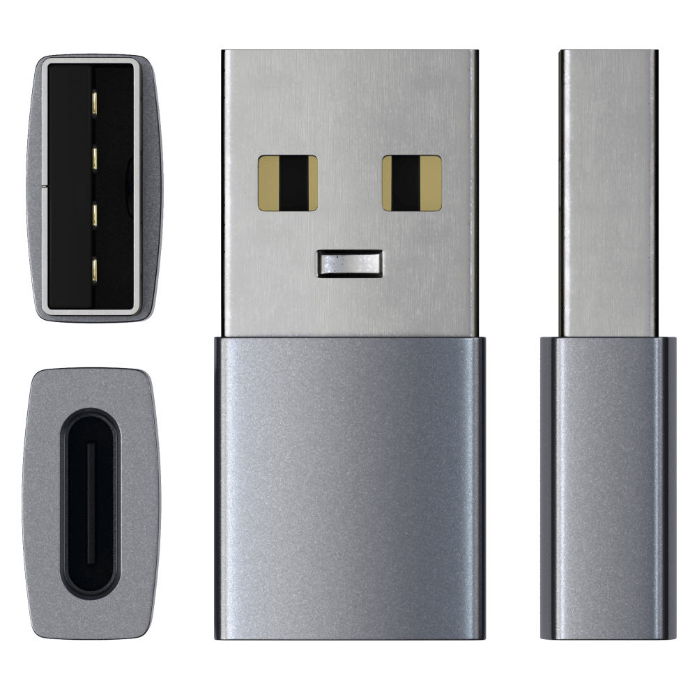 Satechi Aluminum USB A 3.0 to USB C Adapter