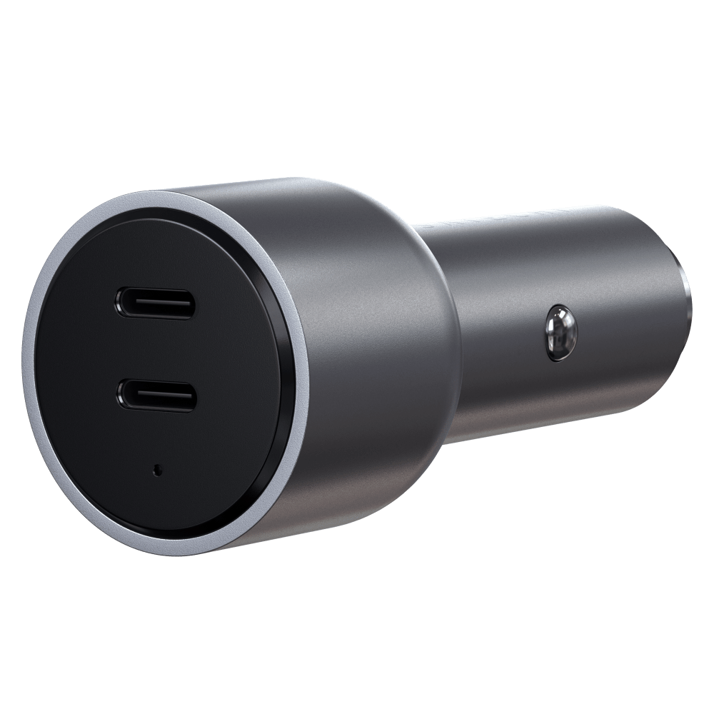 Satechi Dual USB C PD Car Charger 40W