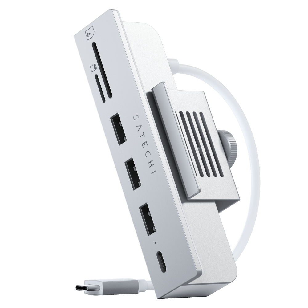 Satechi USB C Clamp Hub for Apple iMac 24in