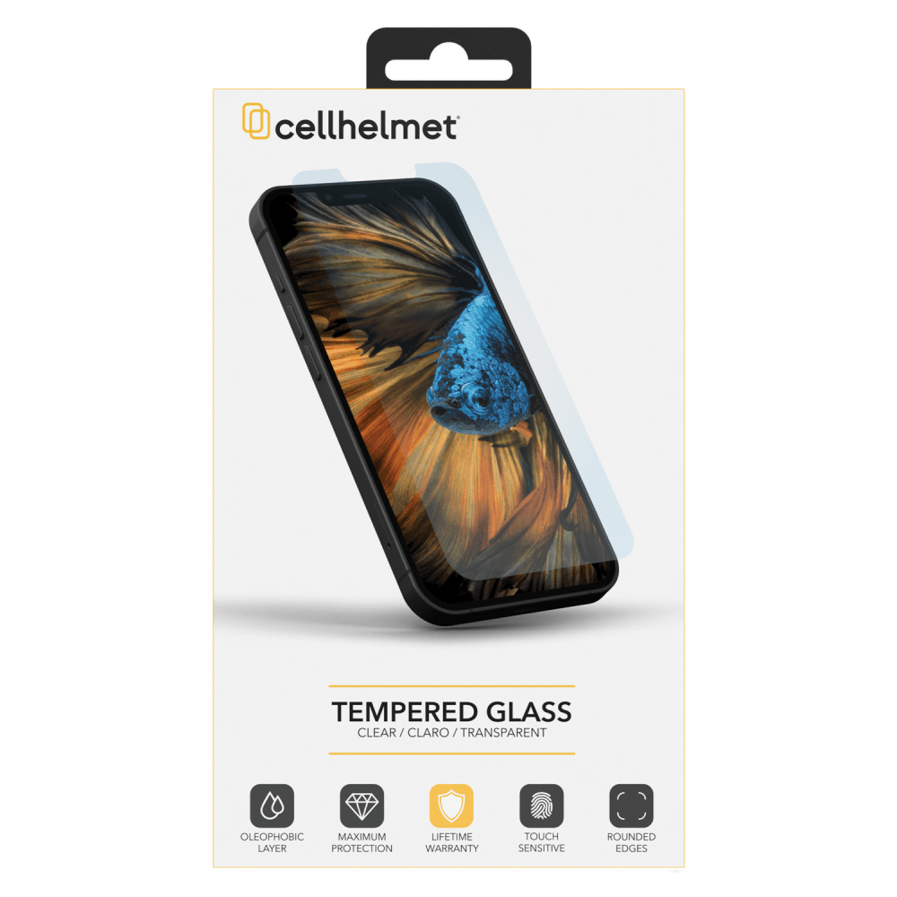 Cellhelmet Tempered Glass Screen Protector for Apple iPhone 15 Pro