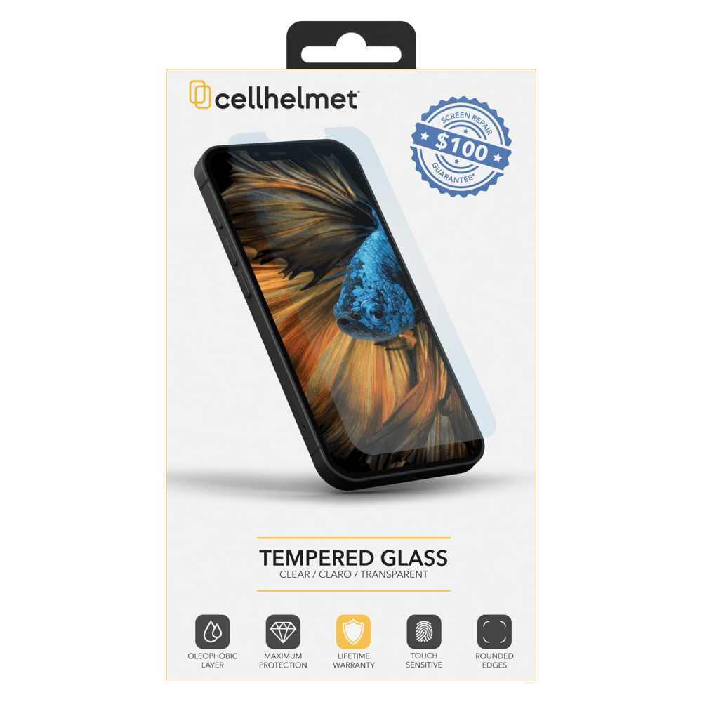 Cellhelmet Tempered Glass $100 Guarantee Screen Protector for Apple iPhone 15