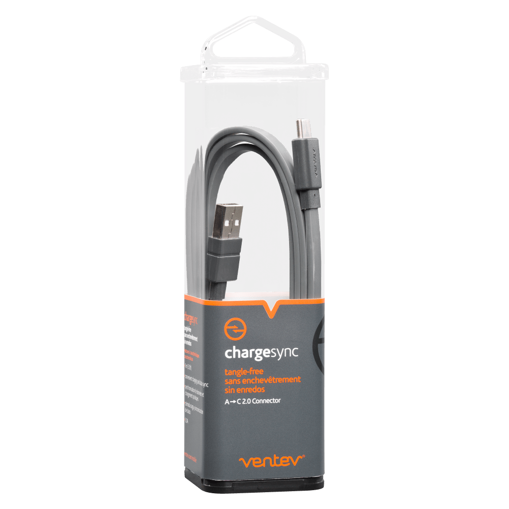 Ventev chargesync USB A to USB C 2.0 Cable 3.3ft