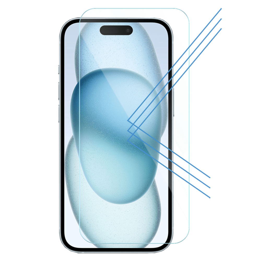 Gadget Guard Antimicrobial Blue Light Screen Protector for Apple iPhone 15