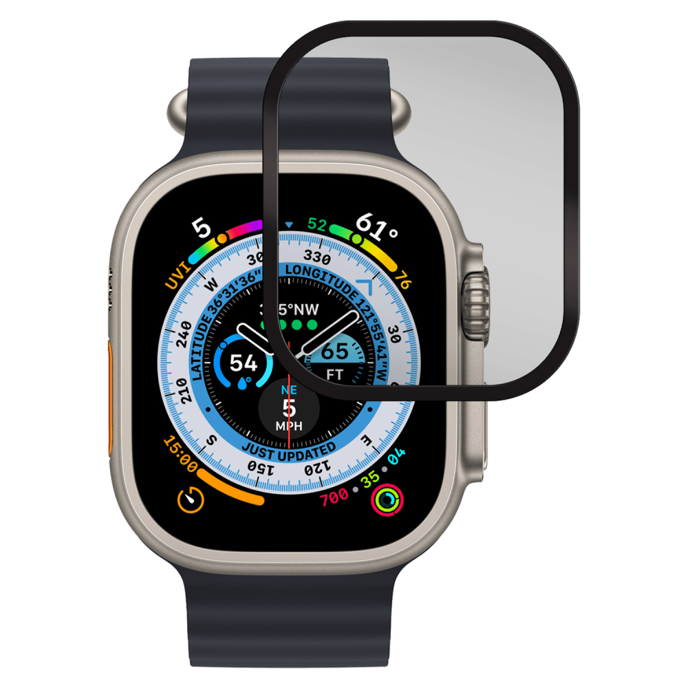 Gadget Guard Flex Plus $150 Guarantee Screen Protector for Apple Watch 49mm Clear