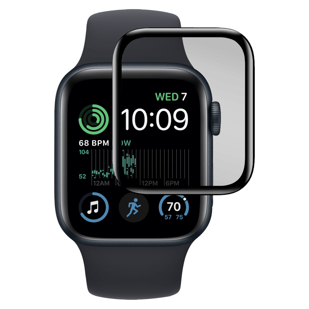 Gadget Guard Plus Antimicrobial Flex $150 Guarantee Screen Protector for Apple Watch SE 2022 44MM / Watch SE 2023 44MM