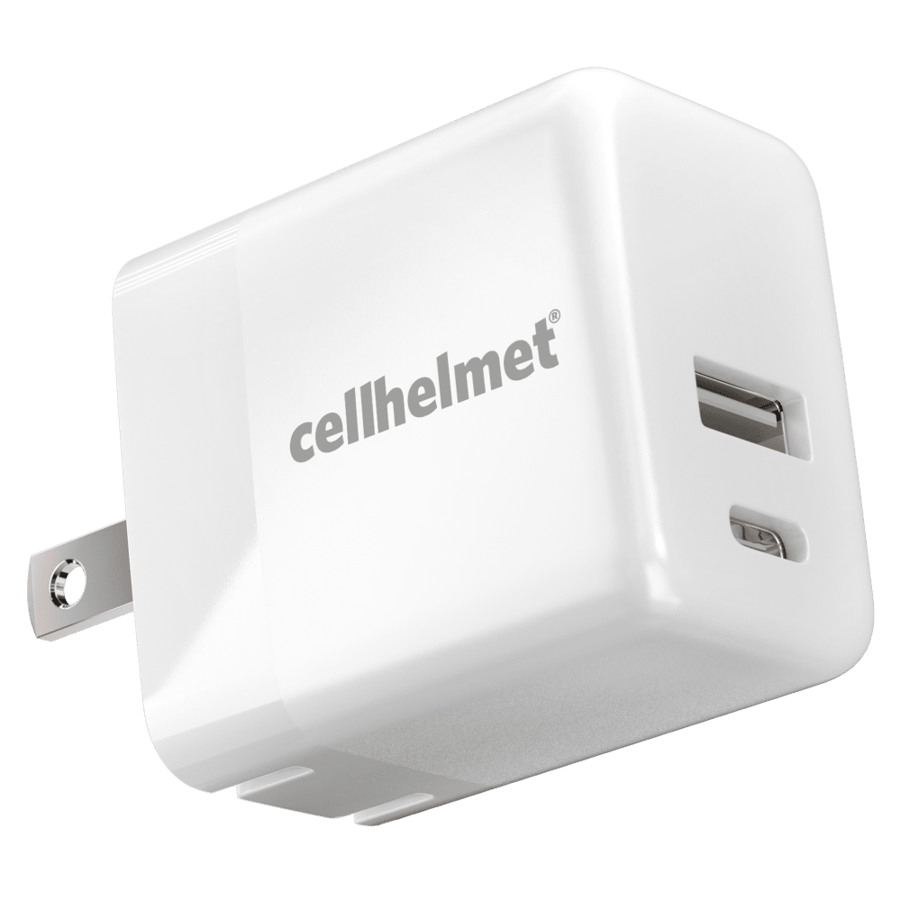 Cellhelmet USB A and USB C Dual Wall Charger 20W PD