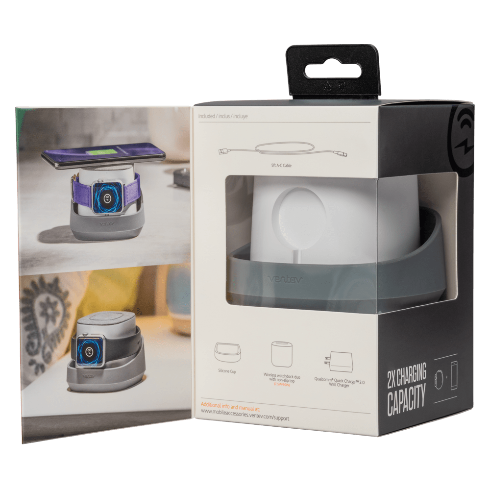 Ventev wireless watchdock duo 10W
