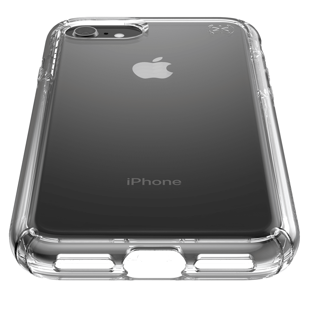Speck Presidio Perfect Clear Case for Apple iPhone SE 2022 / SE 2020 / 8 / 7 / 6s / 6 Clear