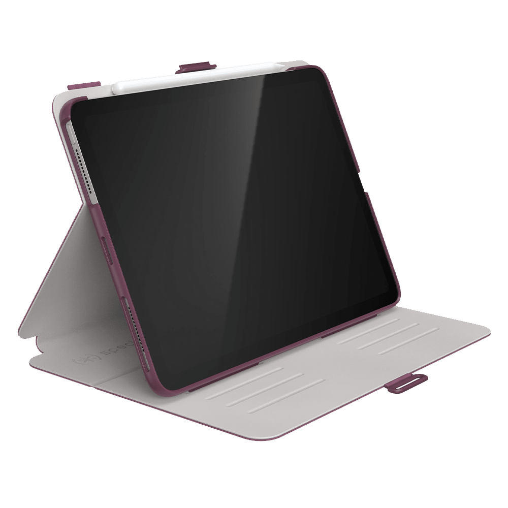 Speck Balance Folio Case for Apple iPad Pro 11 (2022 / 2021 / 2020 / 2018) / Air 10.9 / Air 2022 Plumberry and Crushed Purple