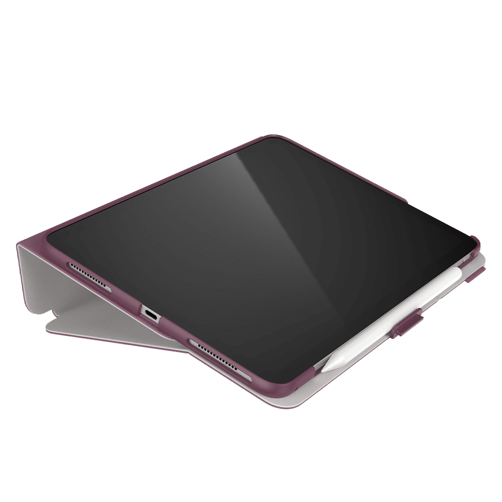 Speck Balance Folio Case for Apple iPad Pro 11 (2022 / 2021 / 2020 / 2018) / Air 10.9 / Air 2022 Plumberry and Crushed Purple