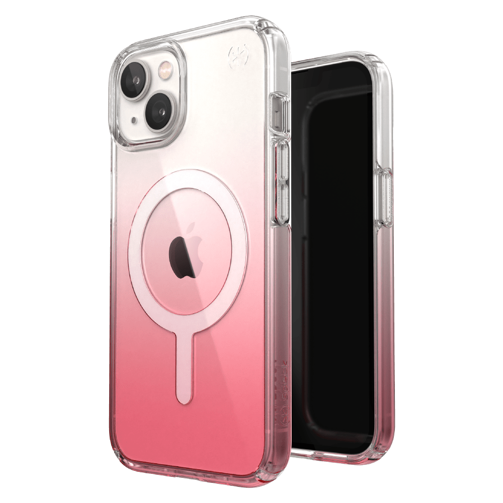 Speck Presidio Perfect Clear MagSafe Case for Apple iPhone 14 / 13 Vintage Rose Fade