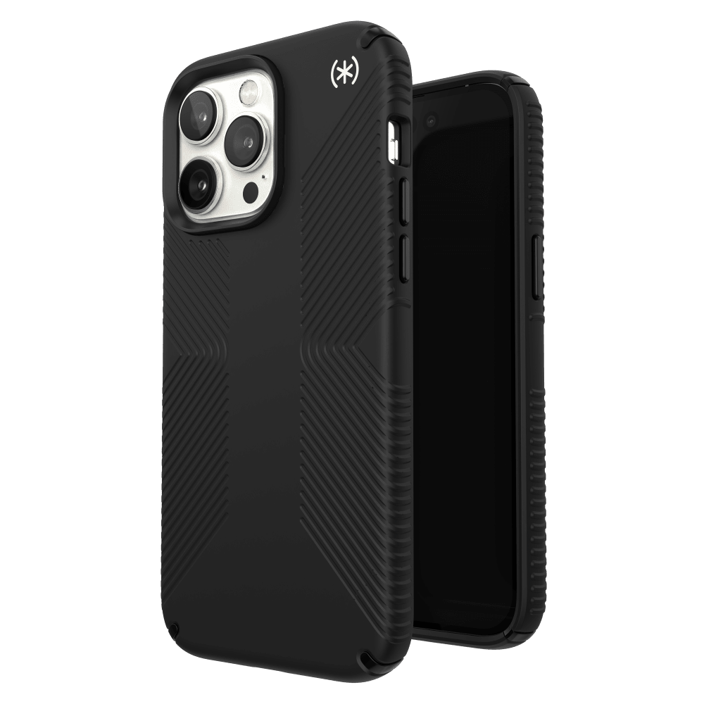 Speck Presidio Grip 2 MagSafe Case for Apple iPhone 14 Pro Max Black