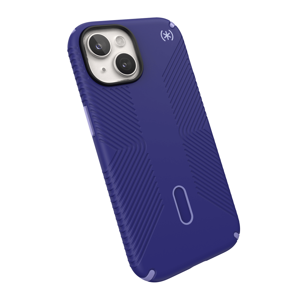 Speck Presidio2 Grip MagSafe Case for Apple iPhone 15 / iPhone 14 / iPhone 13 Future Blue