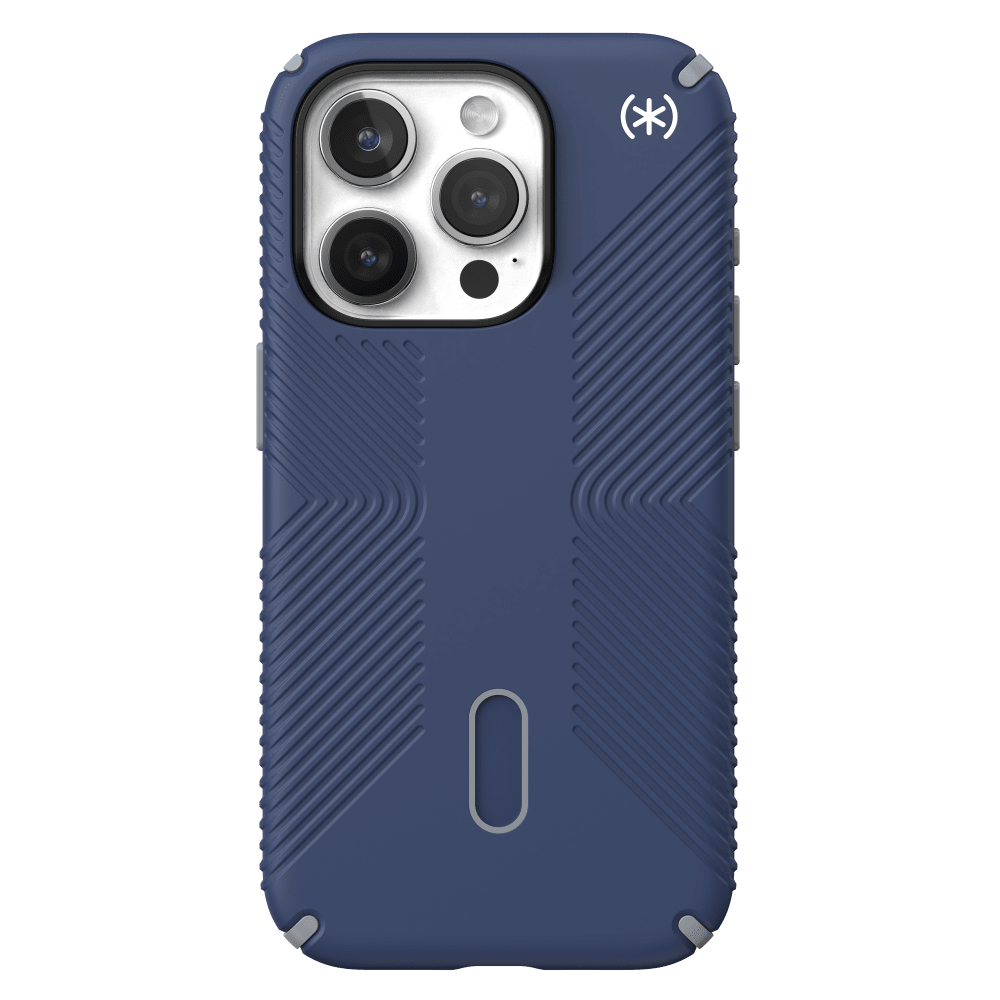 Speck Presidio2 Grip MagSafe Case for Apple iPhone 15 Pro Coastal Blue