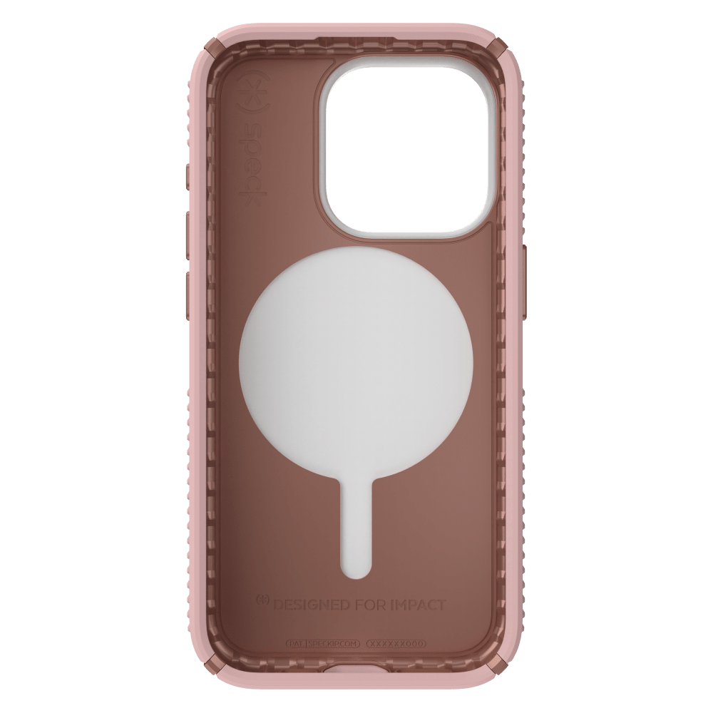 Speck Presidio2 Grip MagSafe Case for Apple iPhone 15 Pro Dahlia Pink