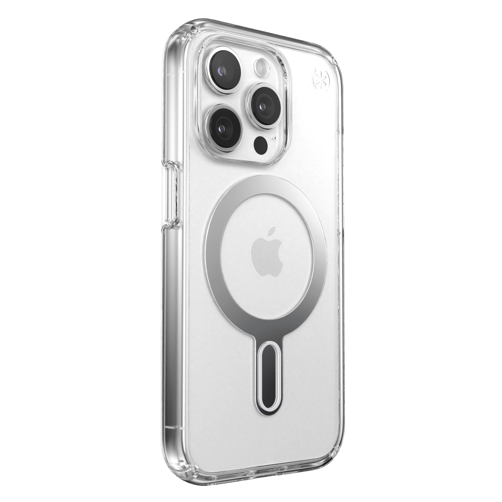 Speck Presidio Perfect Clear MagSafe Case for Apple iPhone 15 Pro Clear