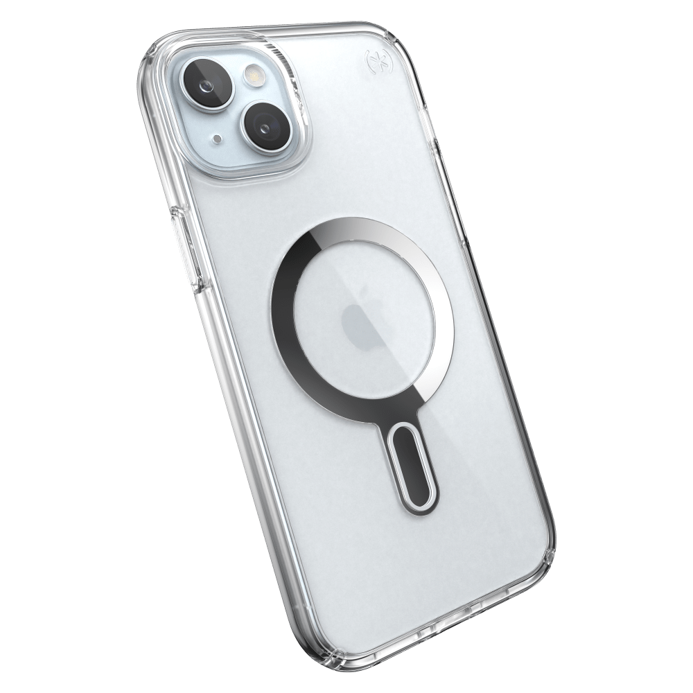 Speck Presidio Perfect Clear MagSafe Case for Apple iPhone 15 Plus / iPhone 14 Plus Clear