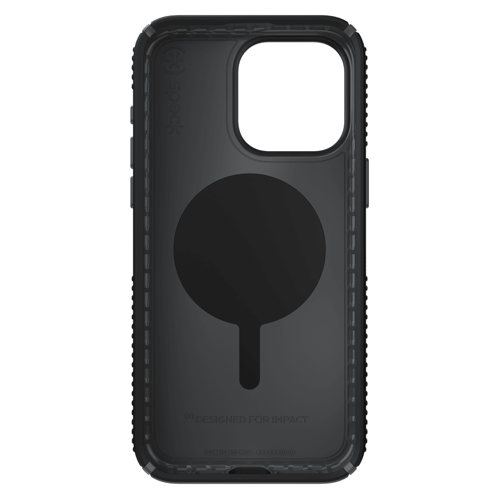 Speck Presidio2 Grip MagSafe Case for Apple iPhone 15 Pro Max Black