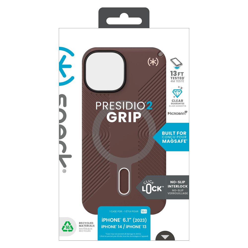 Speck Presidio2 Grip MagSafe Case for Apple iPhone 15 Pro Max New Planet