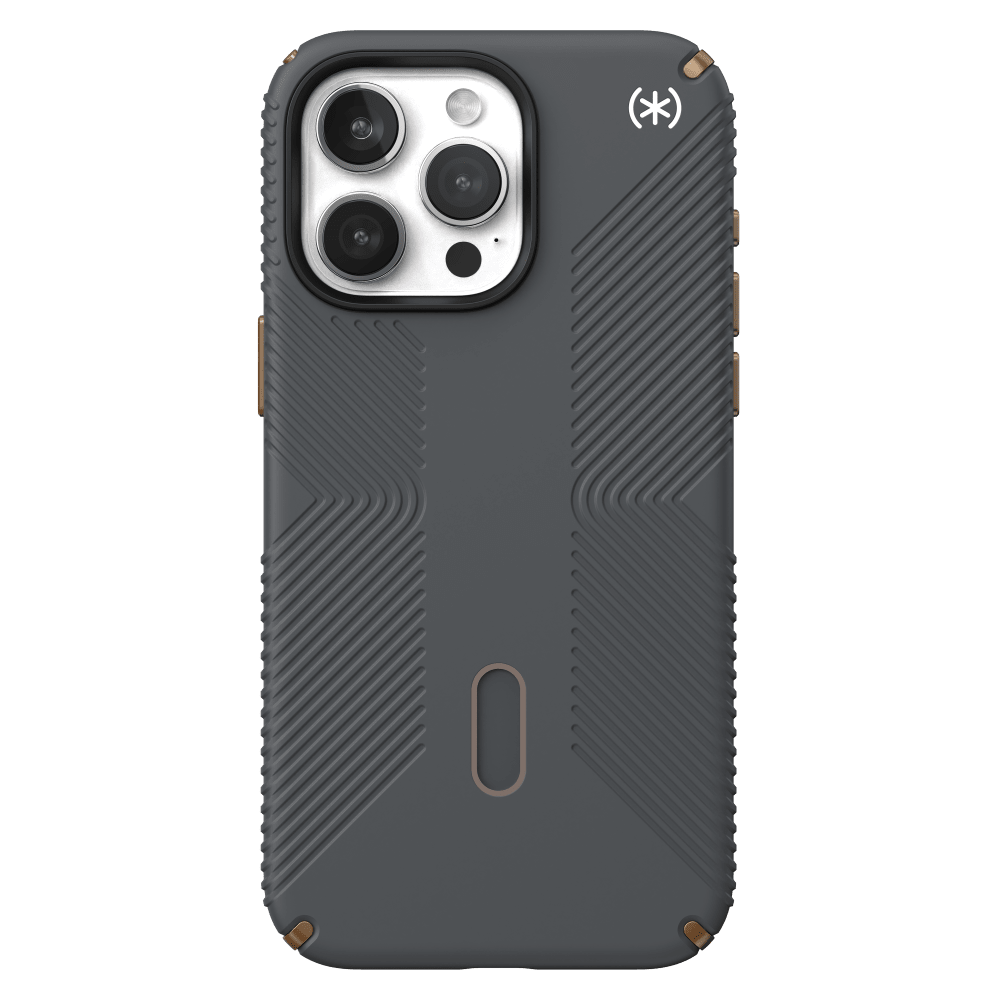 Speck Presidio2 Grip MagSafe Case for Apple iPhone 15 Pro Max Charcoal Grey