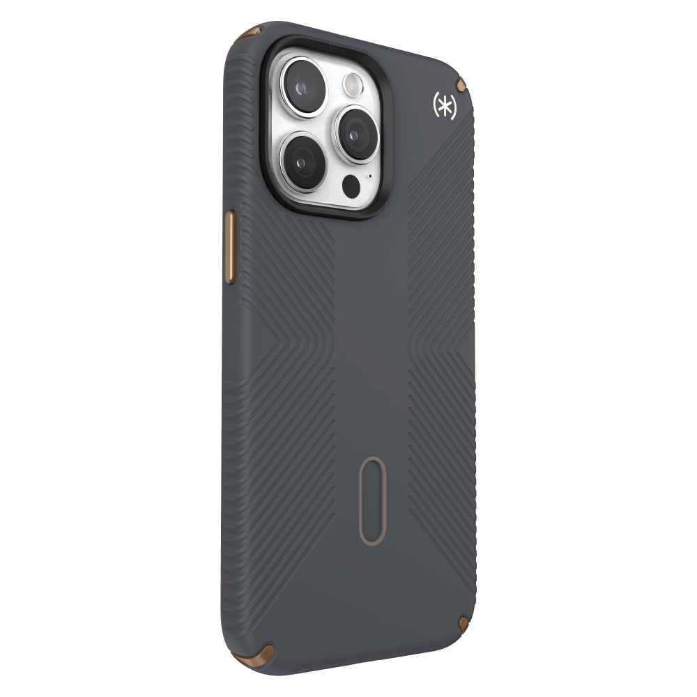 Speck Presidio2 Grip MagSafe Case for Apple iPhone 15 Pro Max Charcoal Grey