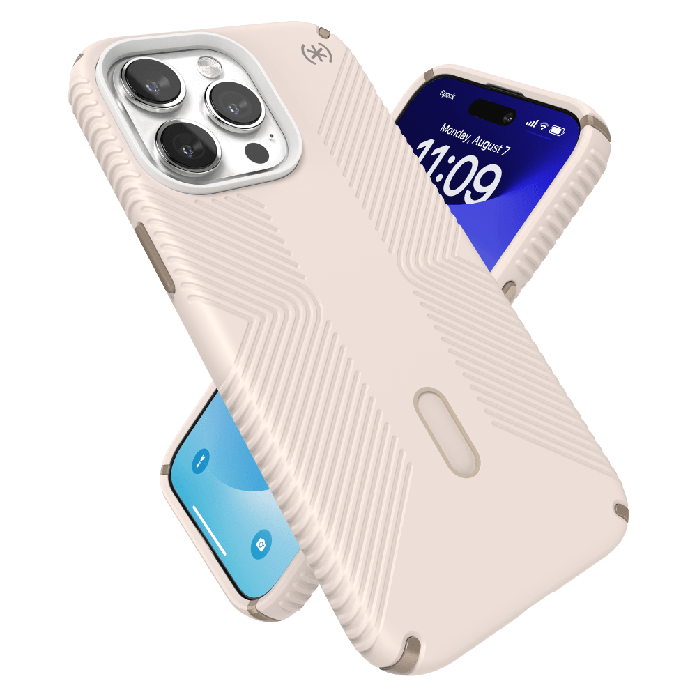 Speck Presidio2 Grip MagSafe Case for Apple iPhone 15 Pro Max Bleached Bone