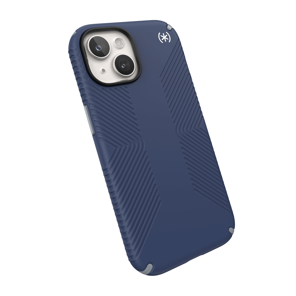 Speck Presidio2 Grip Case for Apple iPhone 15 / iPhone 14 / iPhone 13 Coastal Blue