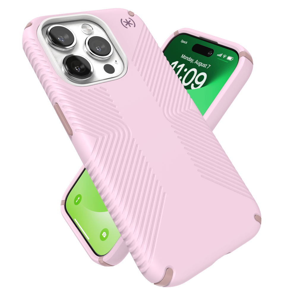 Speck Presidio2 Grip MagSafe Case for Apple iPhone 15 Pro Soft Lilac