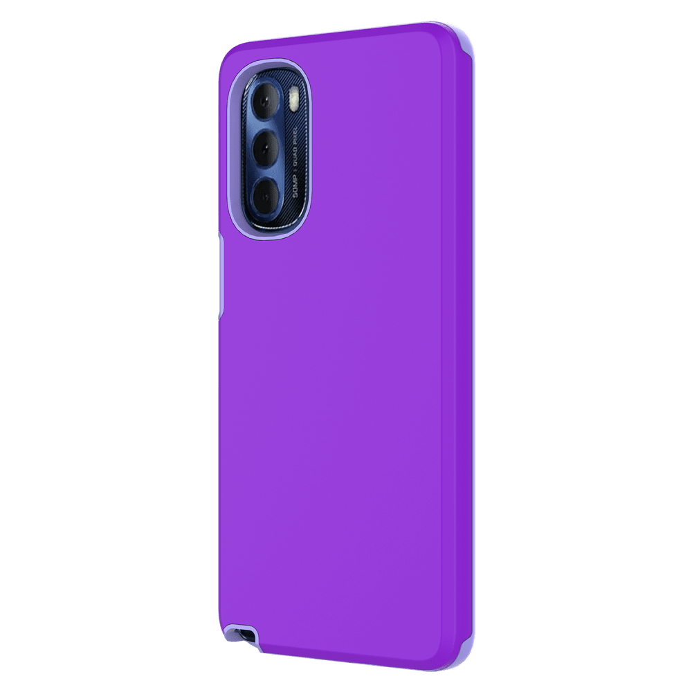 AMPD Classic Slim Dual Layer Case for Motorola Moto G Stylus (2022) / Moto G Stylus 5G (2022) Purple