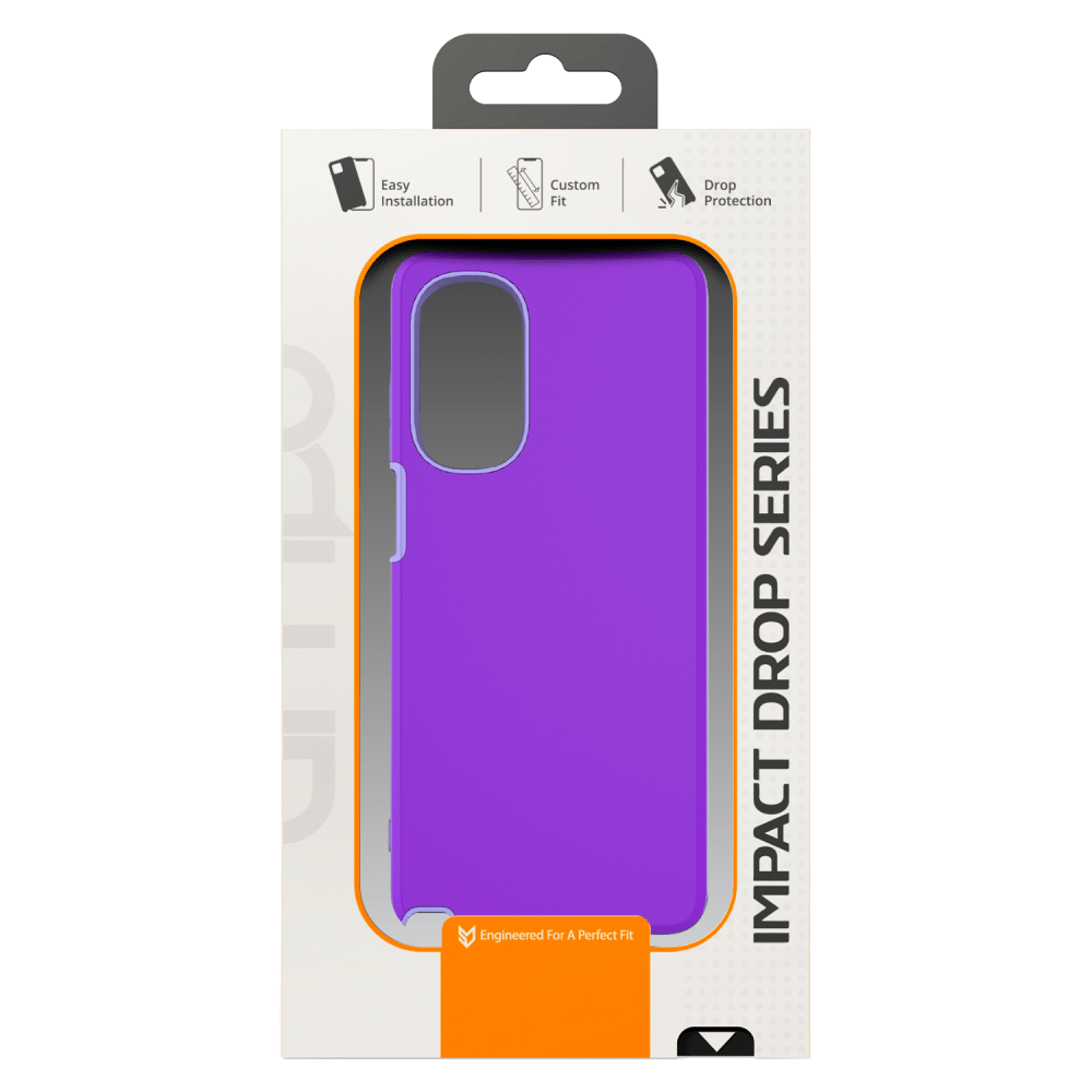 AMPD Classic Slim Dual Layer Case for Motorola Moto G Stylus (2022) / Moto G Stylus 5G (2022) Purple
