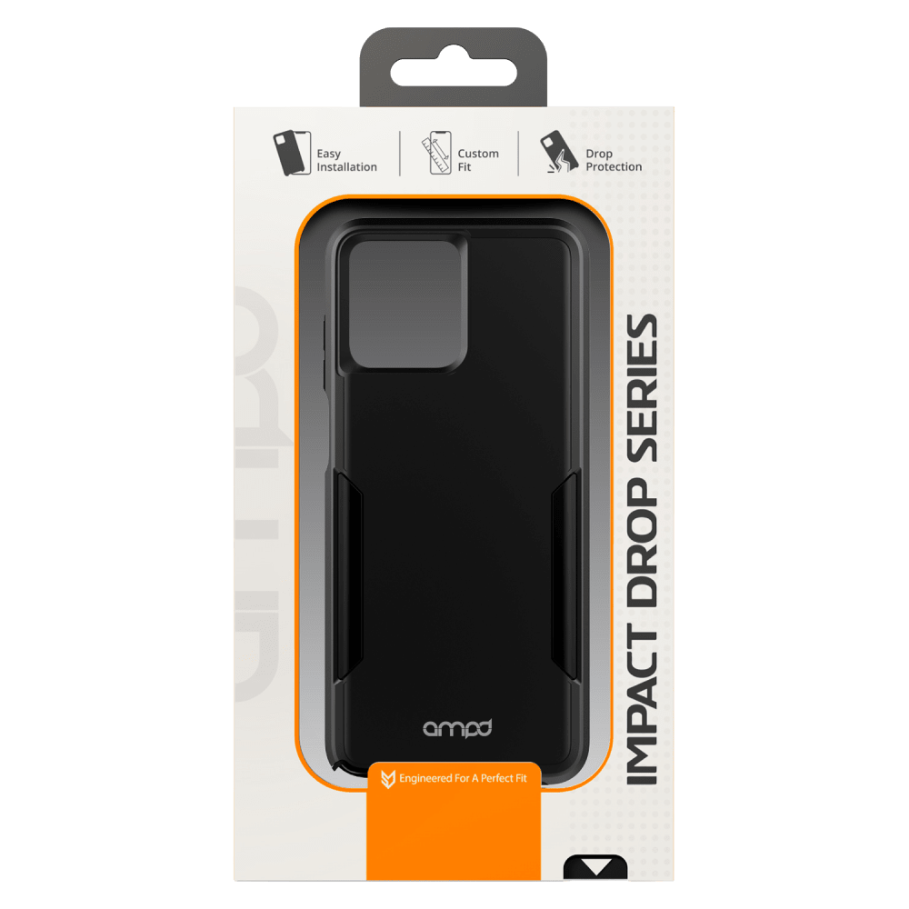AMPD Military Drop Case for Motorola G Stylus 5G (2023) Black