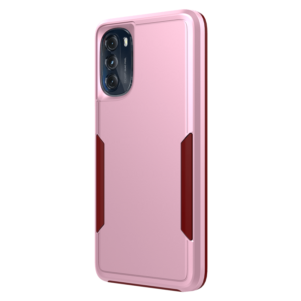 AMPD Military Drop Case for Motorola Moto G 5G (2022) Pink