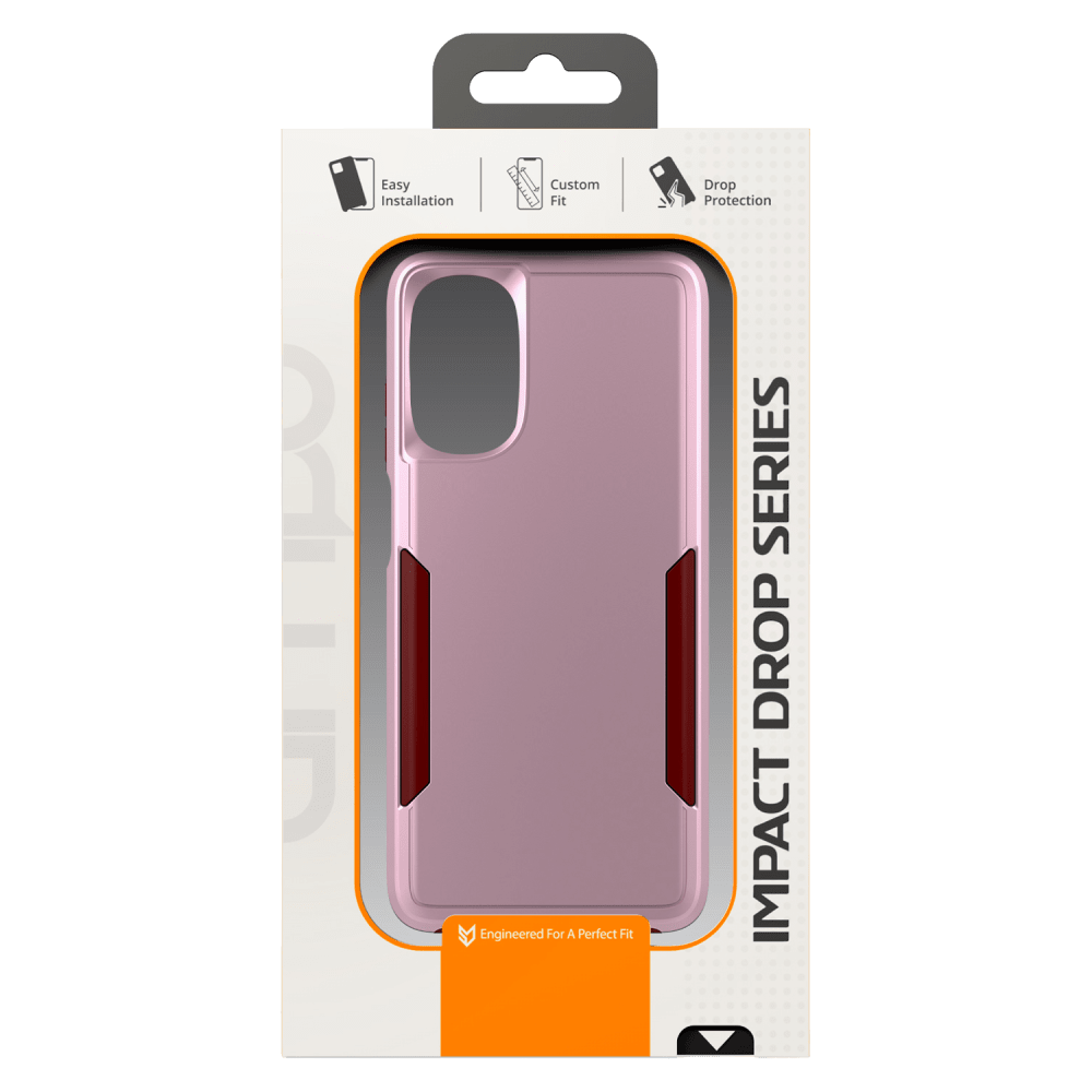 AMPD Military Drop Case for Motorola Moto G 5G (2022) Pink