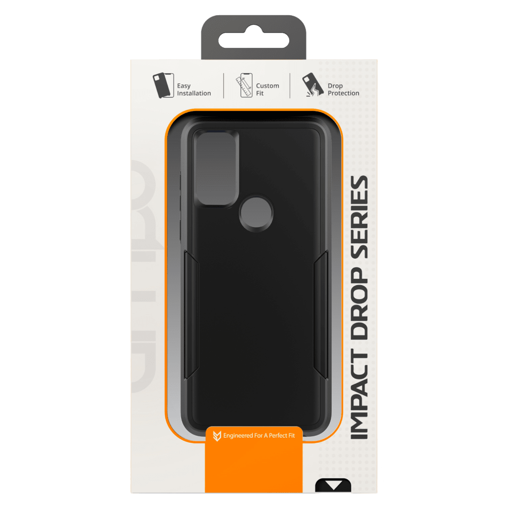 AMPD Military Drop Case for Motorola Moto G Play (2023) Black