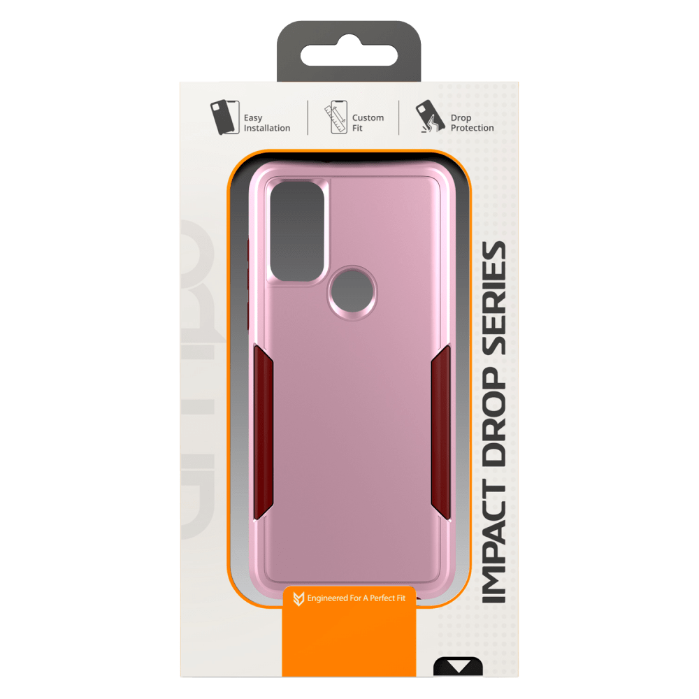 AMPD Military Drop Case for Motorola Moto G Play (2023) Pink