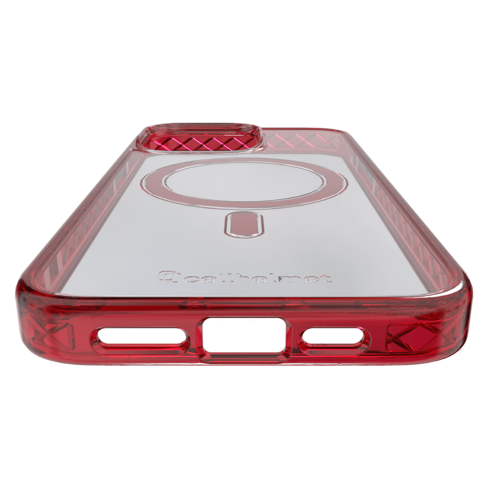 cellhelmet Magnitude MagSafe Case for Apple iPhone 15 Pro Max Scarlett Red