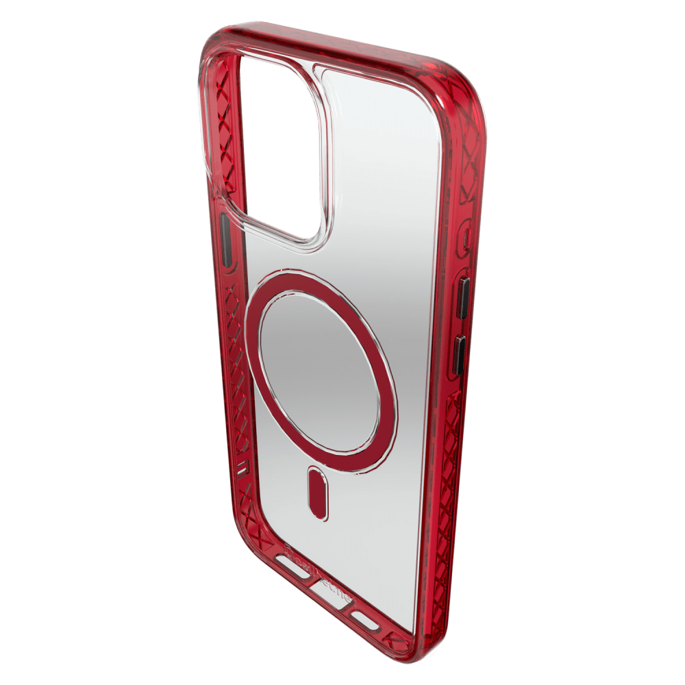 cellhelmet Magnitude MagSafe Case for Apple iPhone 15 Pro Max Scarlett Red