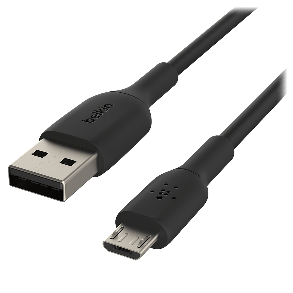 Belkin Boost Up Charge USB A to Micro USB Cable 3ft Black