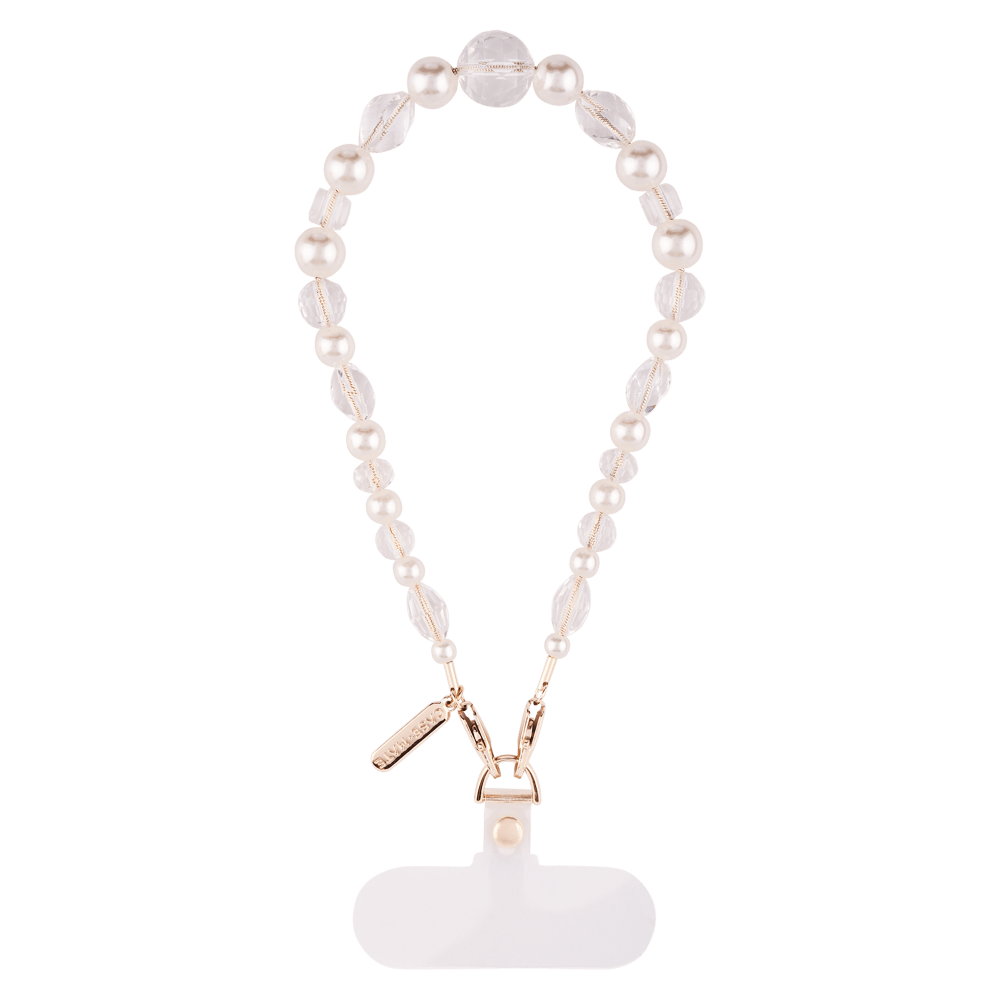 Case-Mate Beaded Phone Wristlet Crystal Pearl